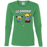 T-Shirts Irish Green / S Go Banana! Women's Long Sleeve T-Shirt