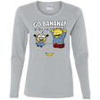 T-Shirts Sport Grey / S Go Banana! Women's Long Sleeve T-Shirt