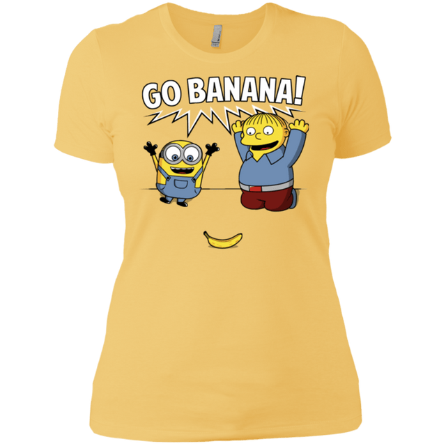 T-Shirts Banana Cream/ / X-Small Go Banana! Women's Premium T-Shirt