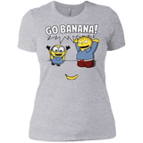 T-Shirts Heather Grey / X-Small Go Banana! Women's Premium T-Shirt