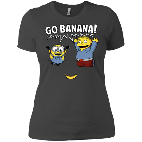 T-Shirts Heavy Metal / X-Small Go Banana! Women's Premium T-Shirt