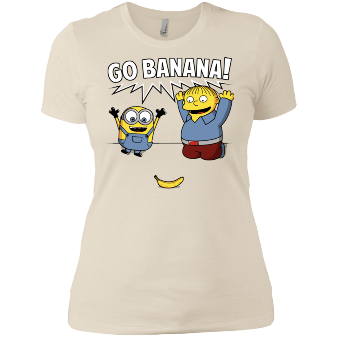 T-Shirts Ivory/ / X-Small Go Banana! Women's Premium T-Shirt