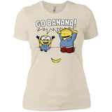 T-Shirts Ivory/ / X-Small Go Banana! Women's Premium T-Shirt
