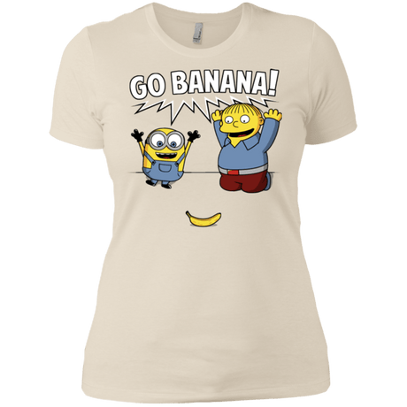 T-Shirts Ivory/ / X-Small Go Banana! Women's Premium T-Shirt