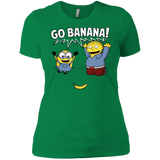 T-Shirts Kelly Green / X-Small Go Banana! Women's Premium T-Shirt