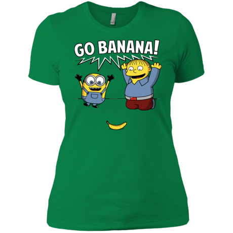 T-Shirts Kelly Green / X-Small Go Banana! Women's Premium T-Shirt