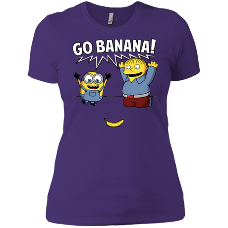 T-Shirts Purple Rush/ / X-Small Go Banana! Women's Premium T-Shirt