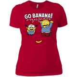 T-Shirts Red / X-Small Go Banana! Women's Premium T-Shirt