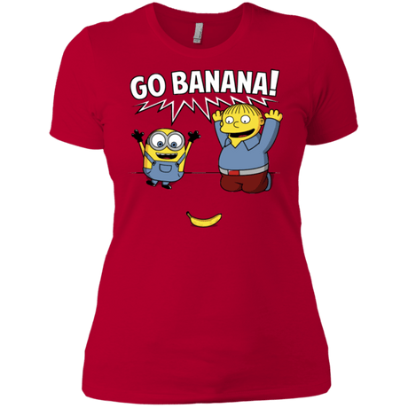 T-Shirts Red / X-Small Go Banana! Women's Premium T-Shirt