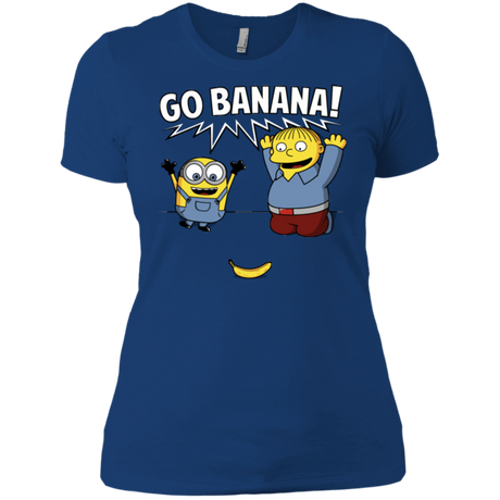 T-Shirts Royal / X-Small Go Banana! Women's Premium T-Shirt
