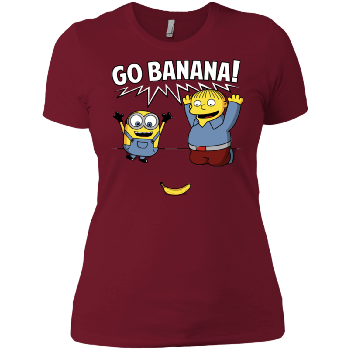 T-Shirts Scarlet / X-Small Go Banana! Women's Premium T-Shirt