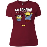 T-Shirts Scarlet / X-Small Go Banana! Women's Premium T-Shirt