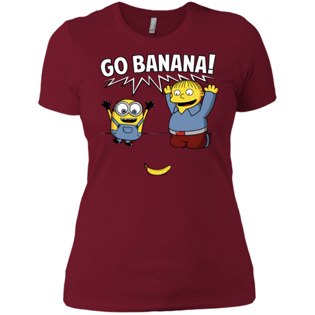 T-Shirts Scarlet / X-Small Go Banana! Women's Premium T-Shirt