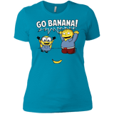 T-Shirts Turquoise / X-Small Go Banana! Women's Premium T-Shirt