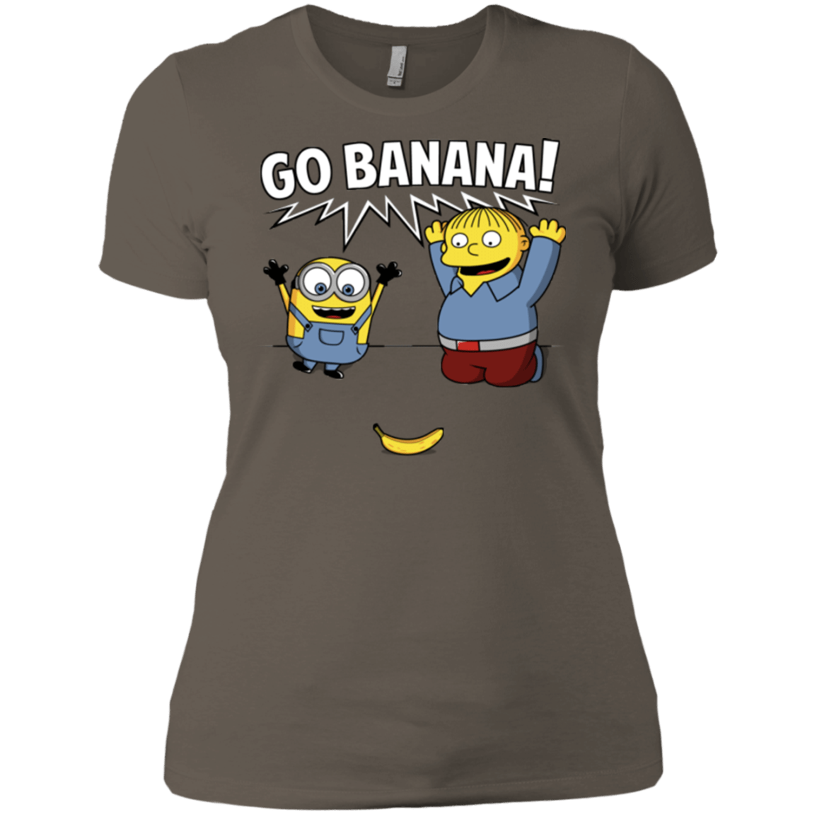 T-Shirts Warm Grey / X-Small Go Banana! Women's Premium T-Shirt
