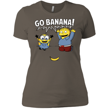 T-Shirts Warm Grey / X-Small Go Banana! Women's Premium T-Shirt