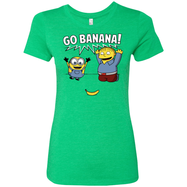 T-Shirts Envy / S Go Banana! Women's Triblend T-Shirt