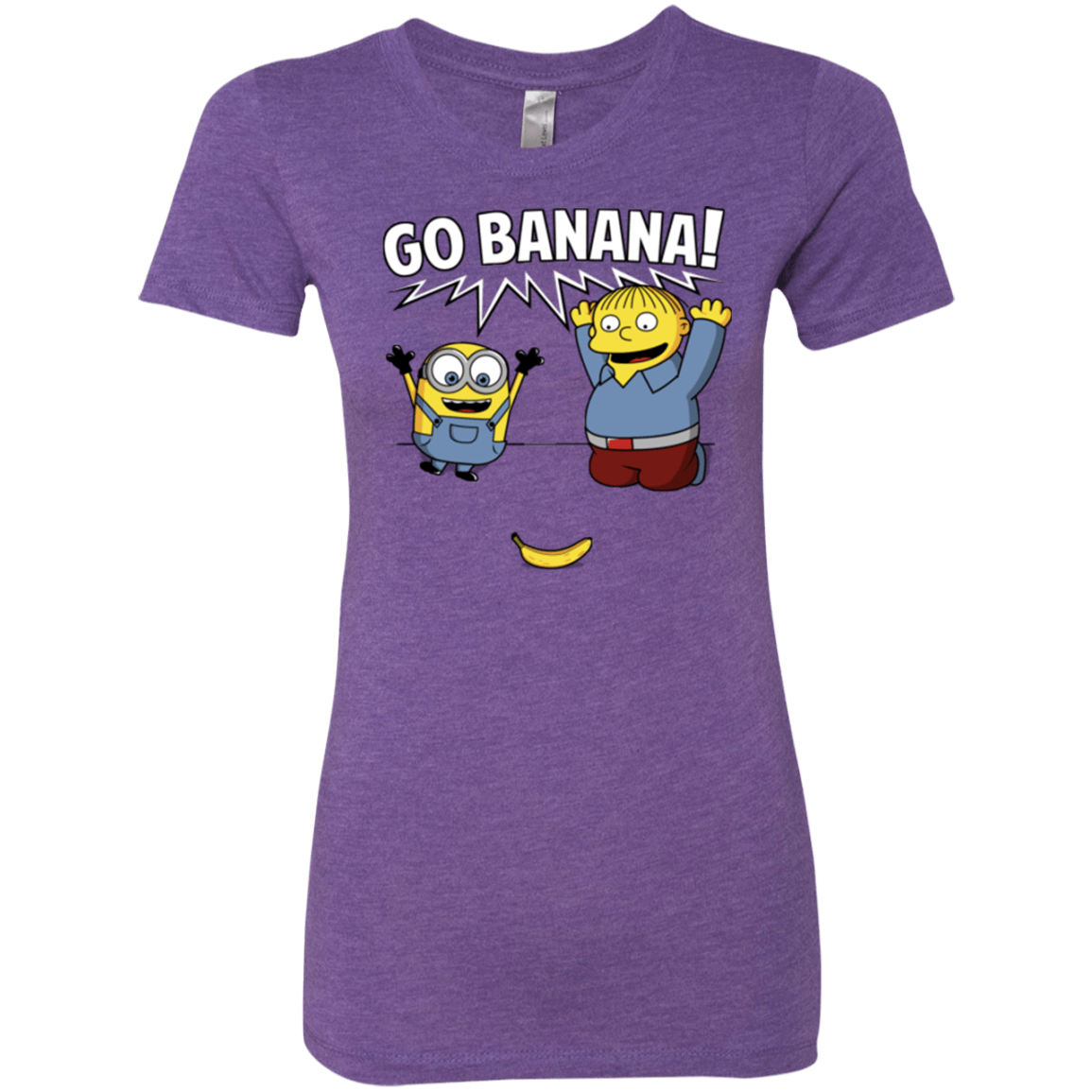 T-Shirts Purple Rush / S Go Banana! Women's Triblend T-Shirt