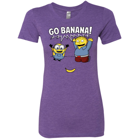 T-Shirts Purple Rush / S Go Banana! Women's Triblend T-Shirt