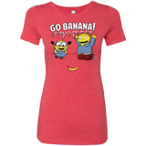 T-Shirts Vintage Red / S Go Banana! Women's Triblend T-Shirt