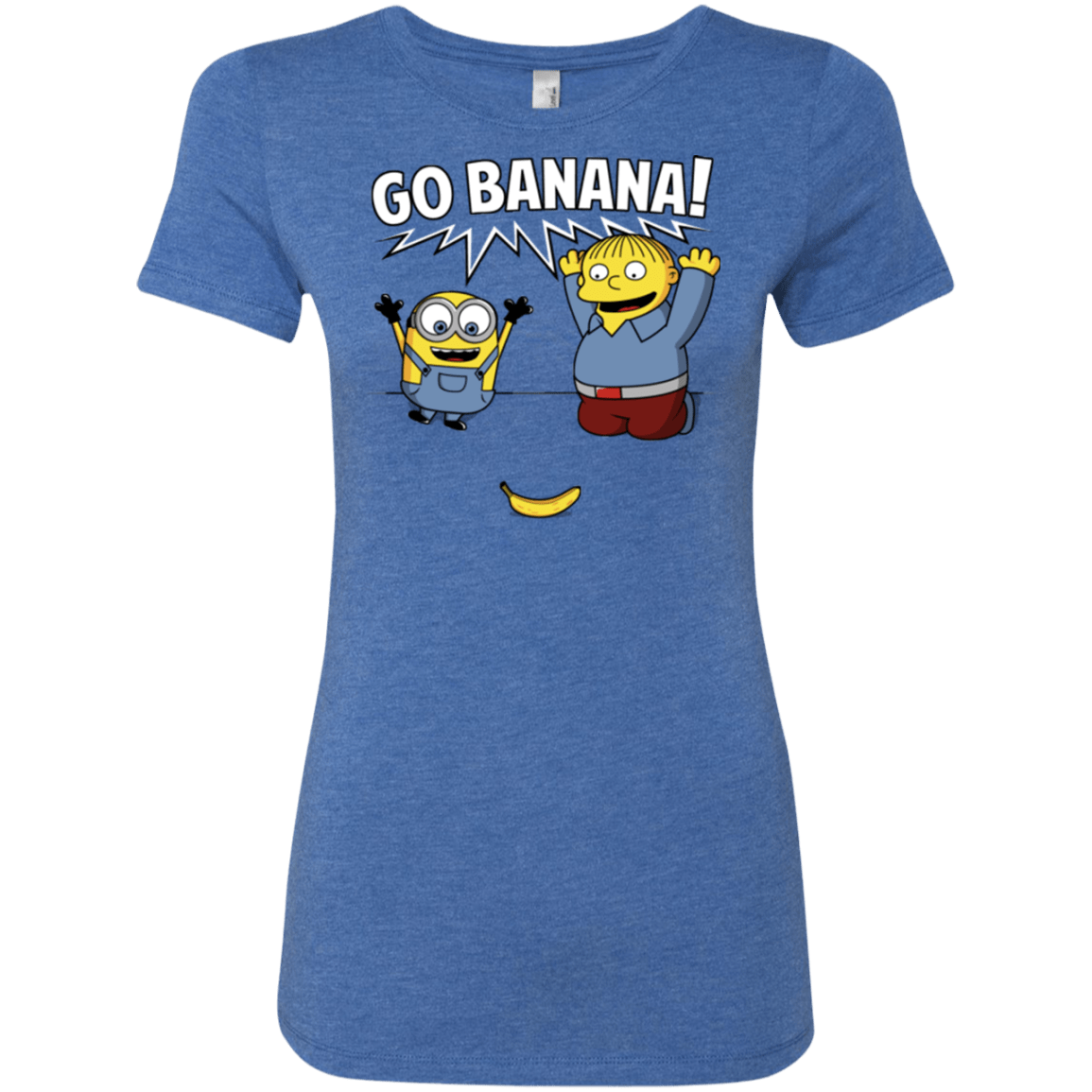 T-Shirts Vintage Royal / S Go Banana! Women's Triblend T-Shirt