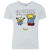 T-Shirts Heather White / YXS Go Banana! Youth Triblend T-Shirt