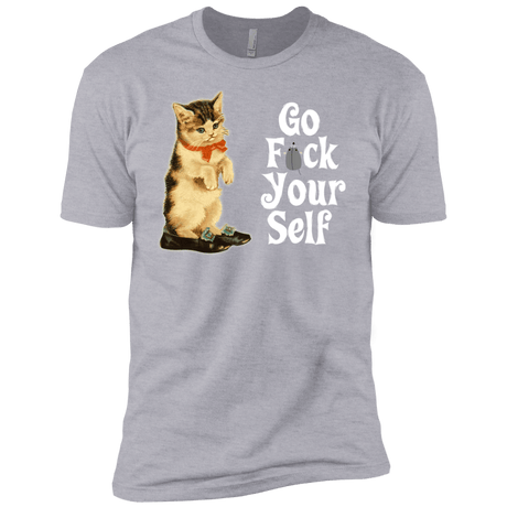 T-Shirts Heather Grey / YXS Go fck yourself Boys Premium T-Shirt