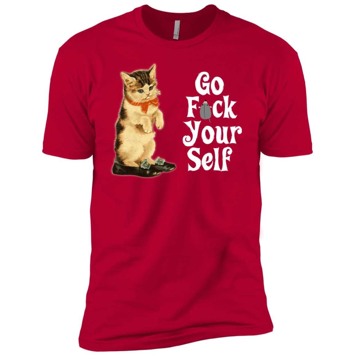 T-Shirts Red / YXS Go fck yourself Boys Premium T-Shirt