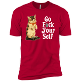 T-Shirts Red / YXS Go fck yourself Boys Premium T-Shirt