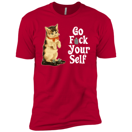 T-Shirts Red / YXS Go fck yourself Boys Premium T-Shirt