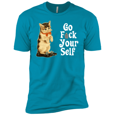 T-Shirts Turquoise / YXS Go fck yourself Boys Premium T-Shirt