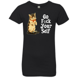 T-Shirts Black / YXS Go fck yourself Girls Premium T-Shirt
