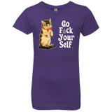 T-Shirts Purple Rush / YXS Go fck yourself Girls Premium T-Shirt