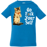T-Shirts Cobalt / 6 Months Go fck yourself Infant Premium T-Shirt