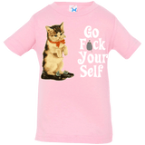 T-Shirts Pink / 6 Months Go fck yourself Infant Premium T-Shirt