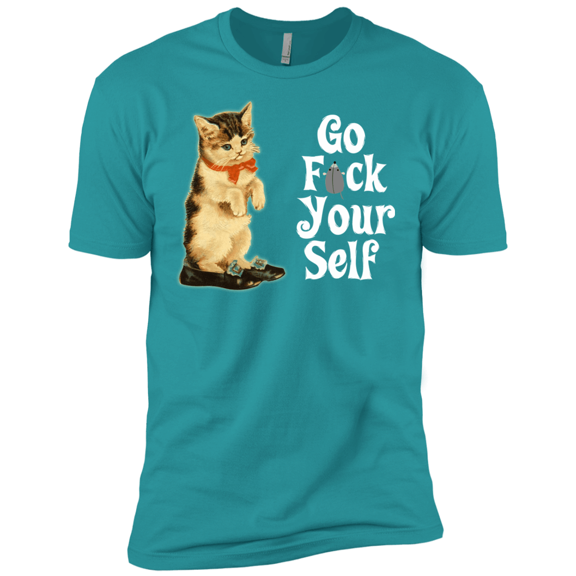 T-Shirts Tahiti Blue / X-Small Go fck yourself Men's Premium T-Shirt