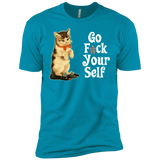 T-Shirts Turquoise / X-Small Go fck yourself Men's Premium T-Shirt