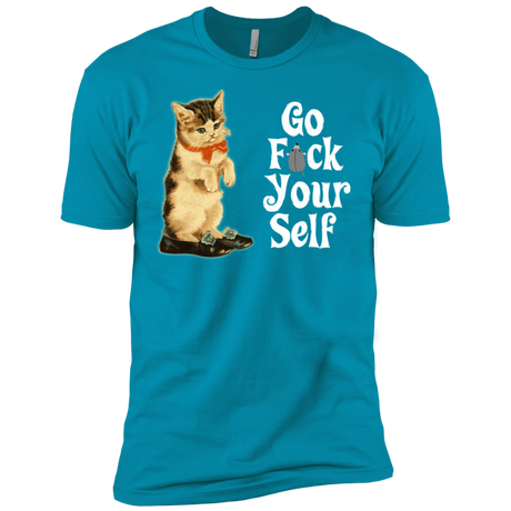 T-Shirts Turquoise / X-Small Go fck yourself Men's Premium T-Shirt