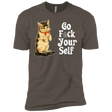 T-Shirts Warm Grey / X-Small Go fck yourself Men's Premium T-Shirt
