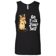 T-Shirts Black / Small Go fck yourself Men's Premium Tank Top