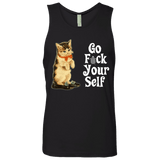 T-Shirts Black / Small Go fck yourself Men's Premium Tank Top