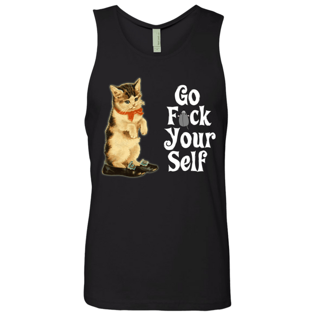 T-Shirts Black / Small Go fck yourself Men's Premium Tank Top