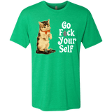 T-Shirts Envy / Small Go fck yourself Men's Triblend T-Shirt