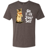 T-Shirts Macchiato / Small Go fck yourself Men's Triblend T-Shirt
