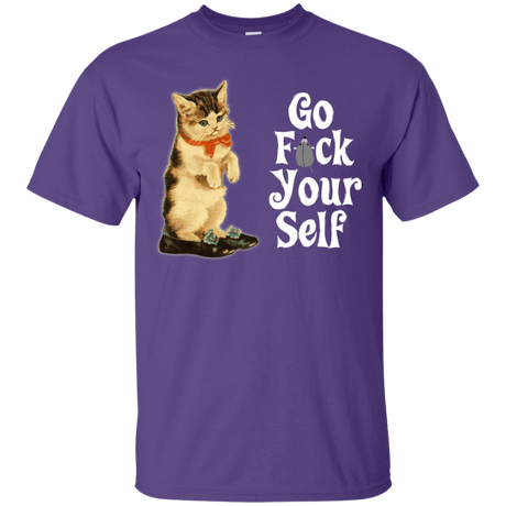 T-Shirts Purple / Small Go fck yourself T-Shirt