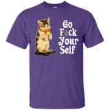 T-Shirts Purple / Small Go fck yourself T-Shirt