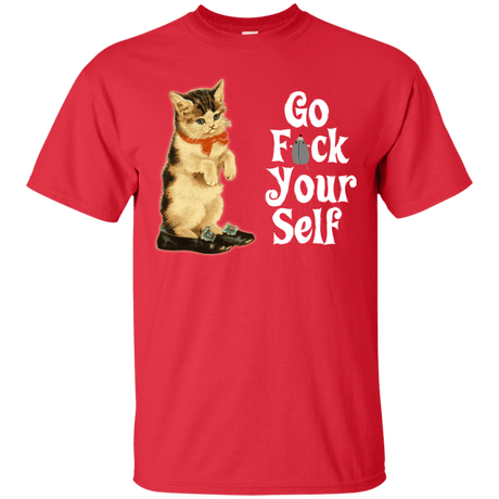 T-Shirts Red / Small Go fck yourself T-Shirt