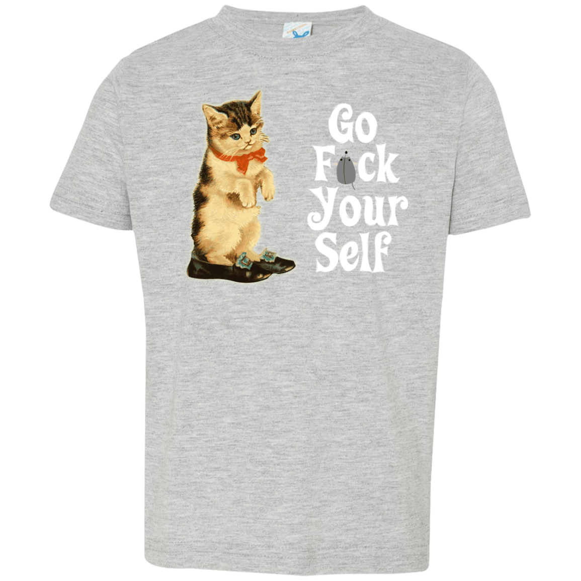 T-Shirts Heather Grey / 2T Go fck yourself Toddler Premium T-Shirt