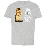 T-Shirts Heather Grey / 2T Go fck yourself Toddler Premium T-Shirt