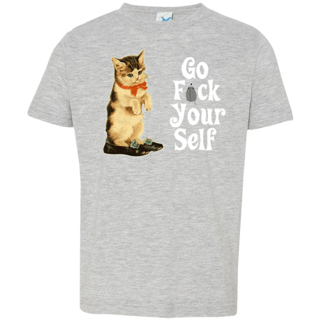 T-Shirts Heather Grey / 2T Go fck yourself Toddler Premium T-Shirt